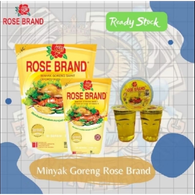 

PROMO MURAH Minyak Goreng Rose Brand 1liter, 2 liter