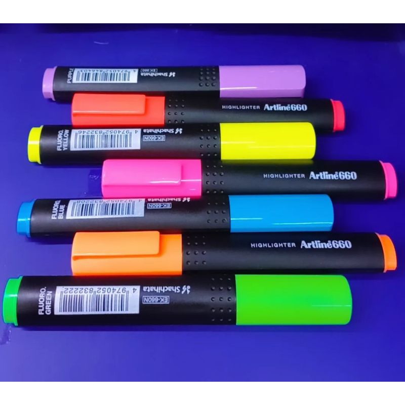

ARTLINE HIGHLIGHTER EK 660 STABILO NEON PASTEL (1PCS) HARGA GROSIR