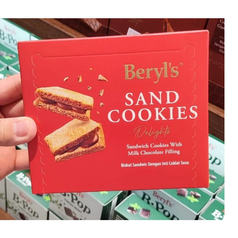 

Cokelat NEW Beryl's SAND COOKIES [READYSTOCK EXP 10/25] INSTAN SAMEDAY JABODETABEK | Beryl's Sand Cookies Delights - Sandwich Cookies With Milk Chocolate Filling 60g, Ori Beryl Berils Beril Beryls Cokelat Coklat Original Malaysia Jastip