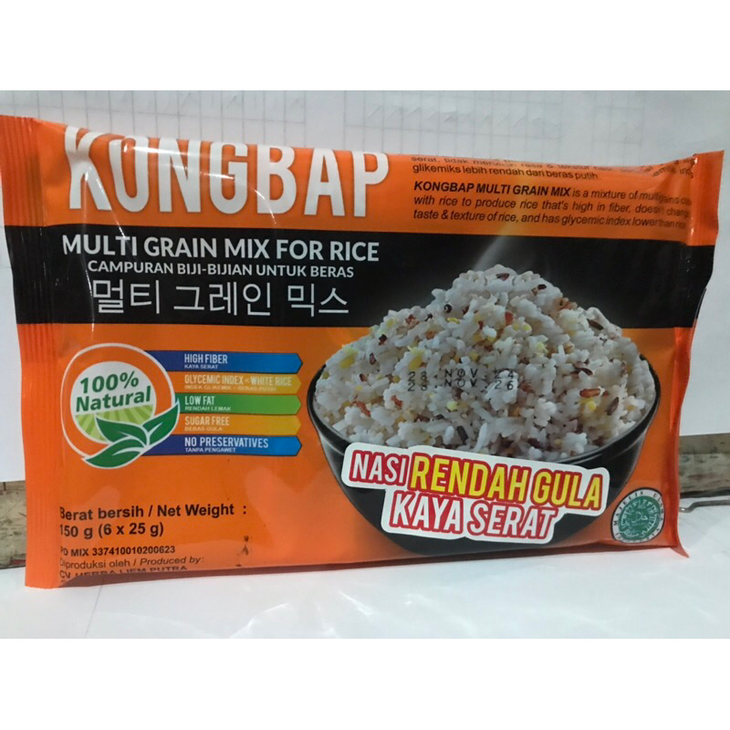 

Kongbap multi grain mix Original 150gr