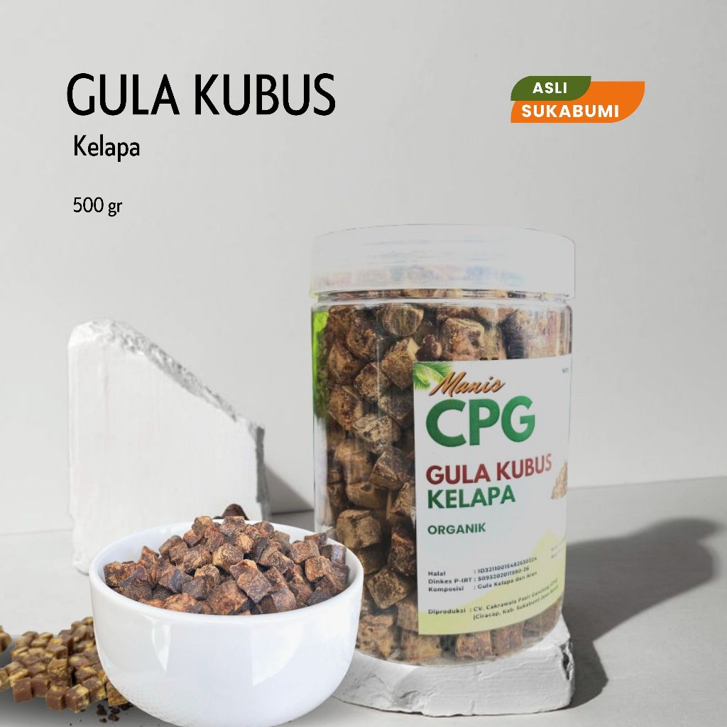 

CPG Gula Kubus Kelapa 500 gr Asli Sukabumi