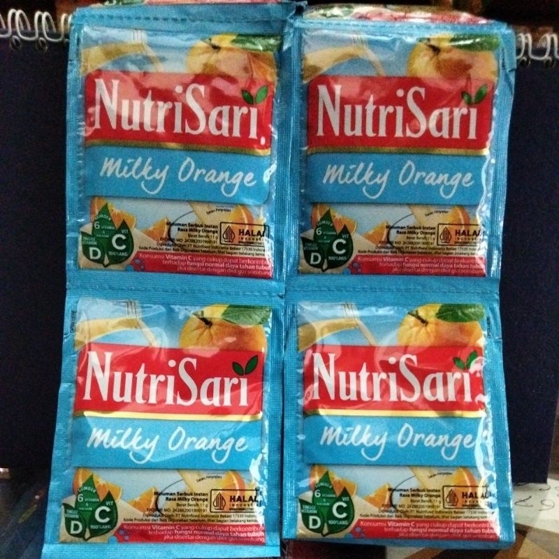 

NUTRISARI MILKY ORANGE 11GR( 10PCS)