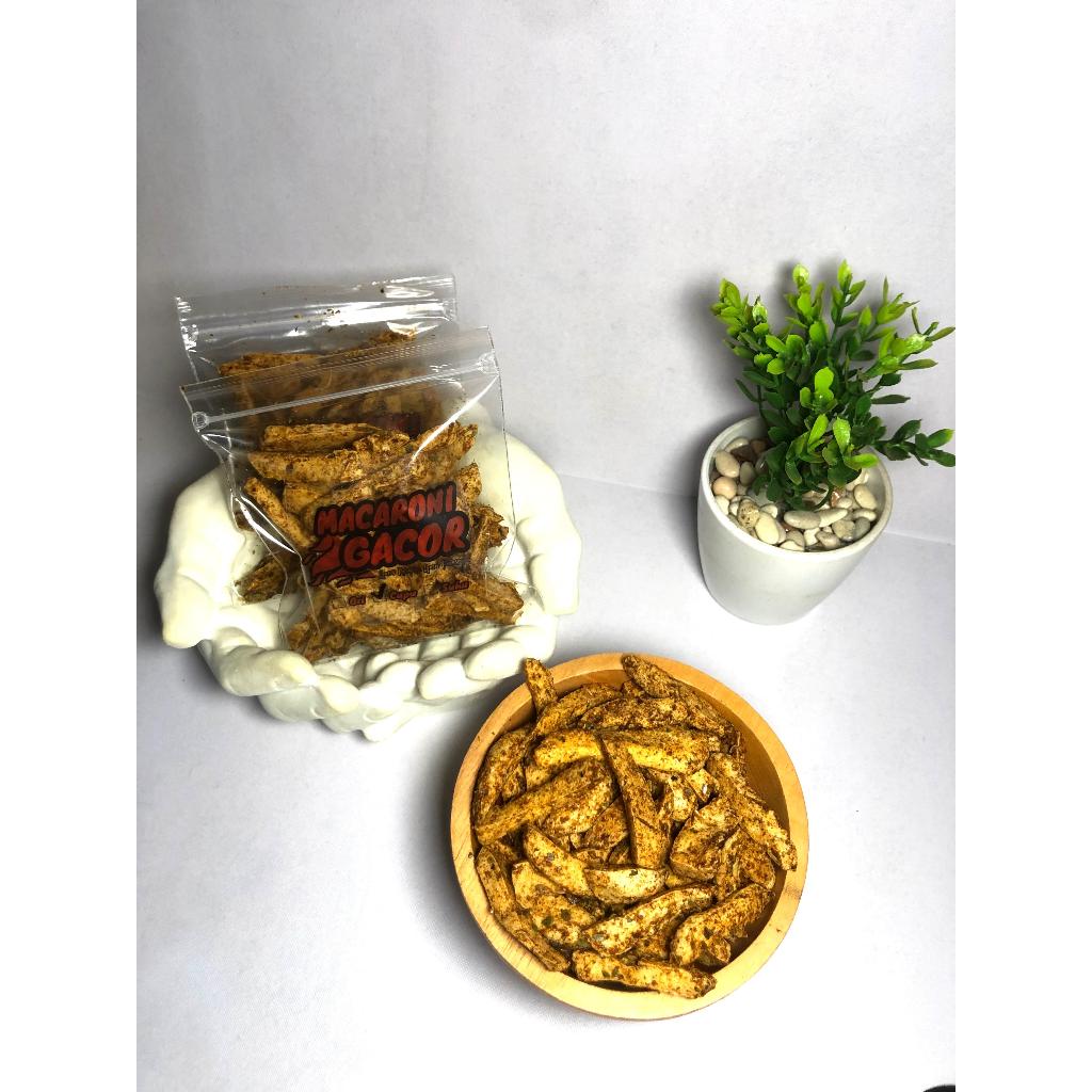 

Makaroni Gacor Basreng Pedas Daun Jeruk 50 gram