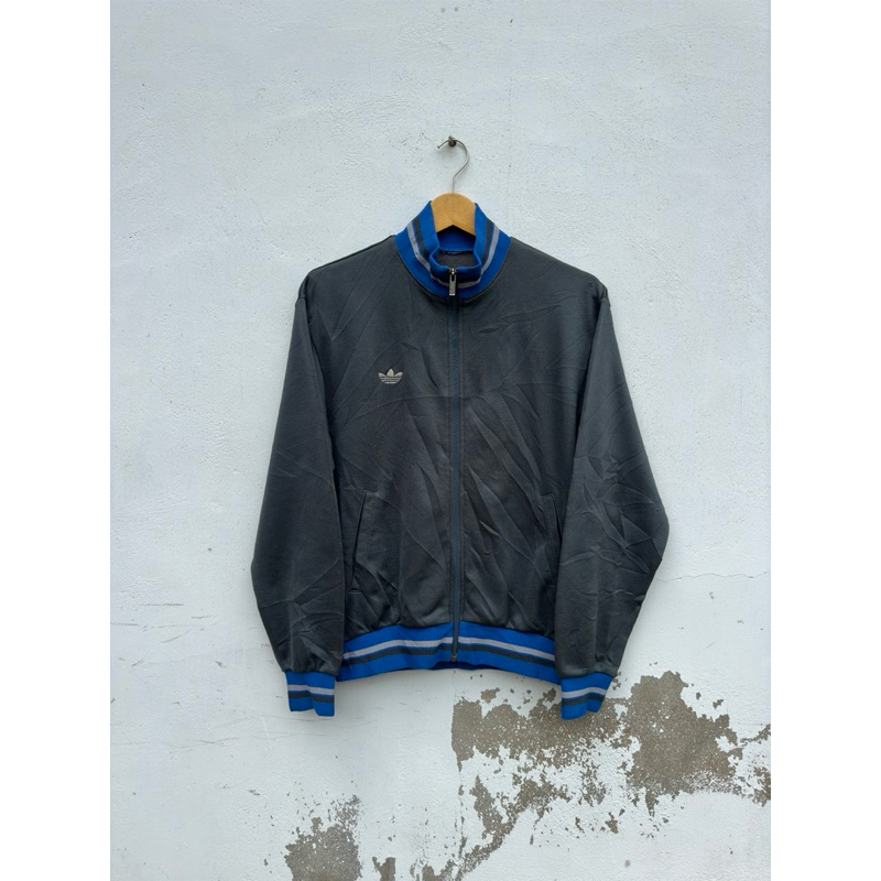 tracktop vintage 80s Adidas x descente jaspoo trefoil