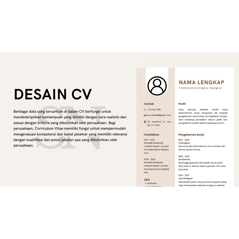 Jasa Pembuatan CV / Curriculum Vitae | Desain CV | Surat Lamaran Kerja | Edit Foto | CV Bahasa Inggr