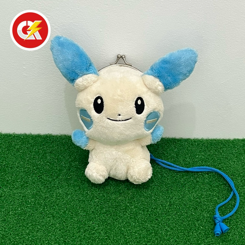 Tas Sling Bag Boneka Pokemon Minun Original Nintendo Pokemon