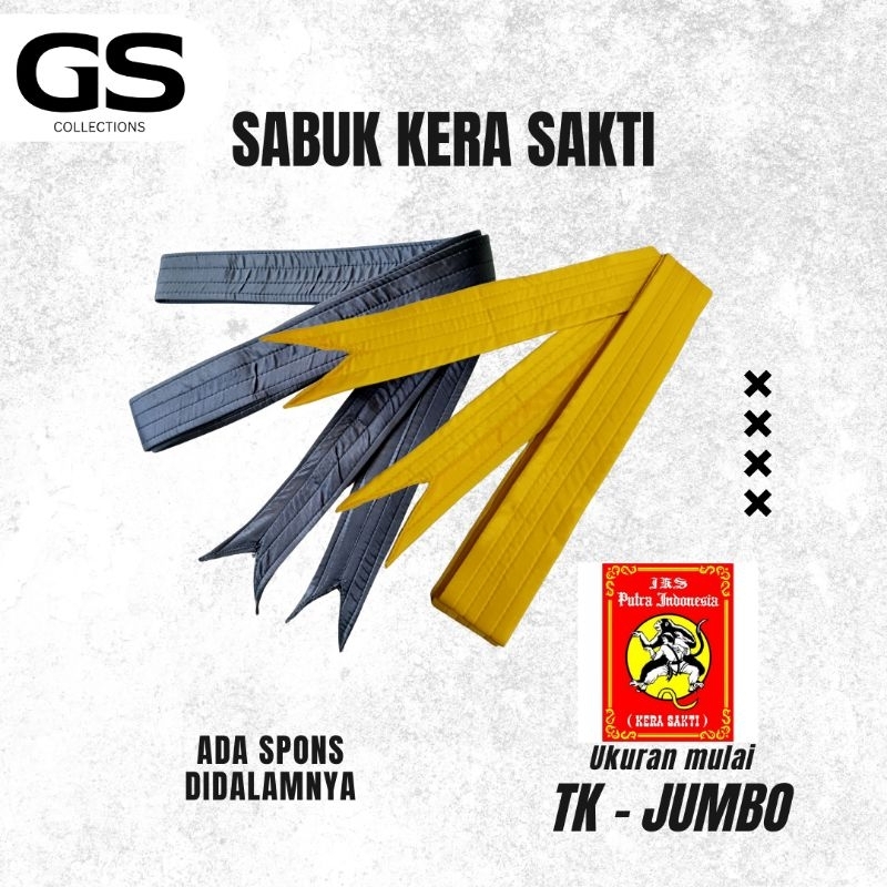 Sabuk siswa bela diri IKSPI Kera sakti bahan Spons