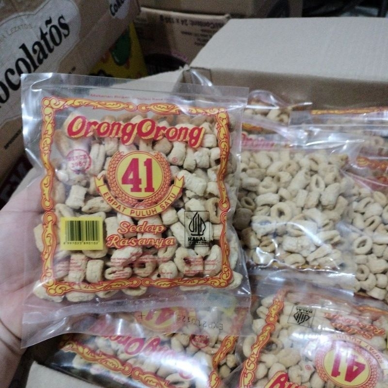 

Orong Orong 41 kiloan harga bungkus@100gram