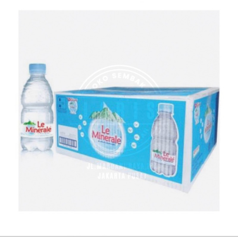 

le mineral 330ml isi 24botol