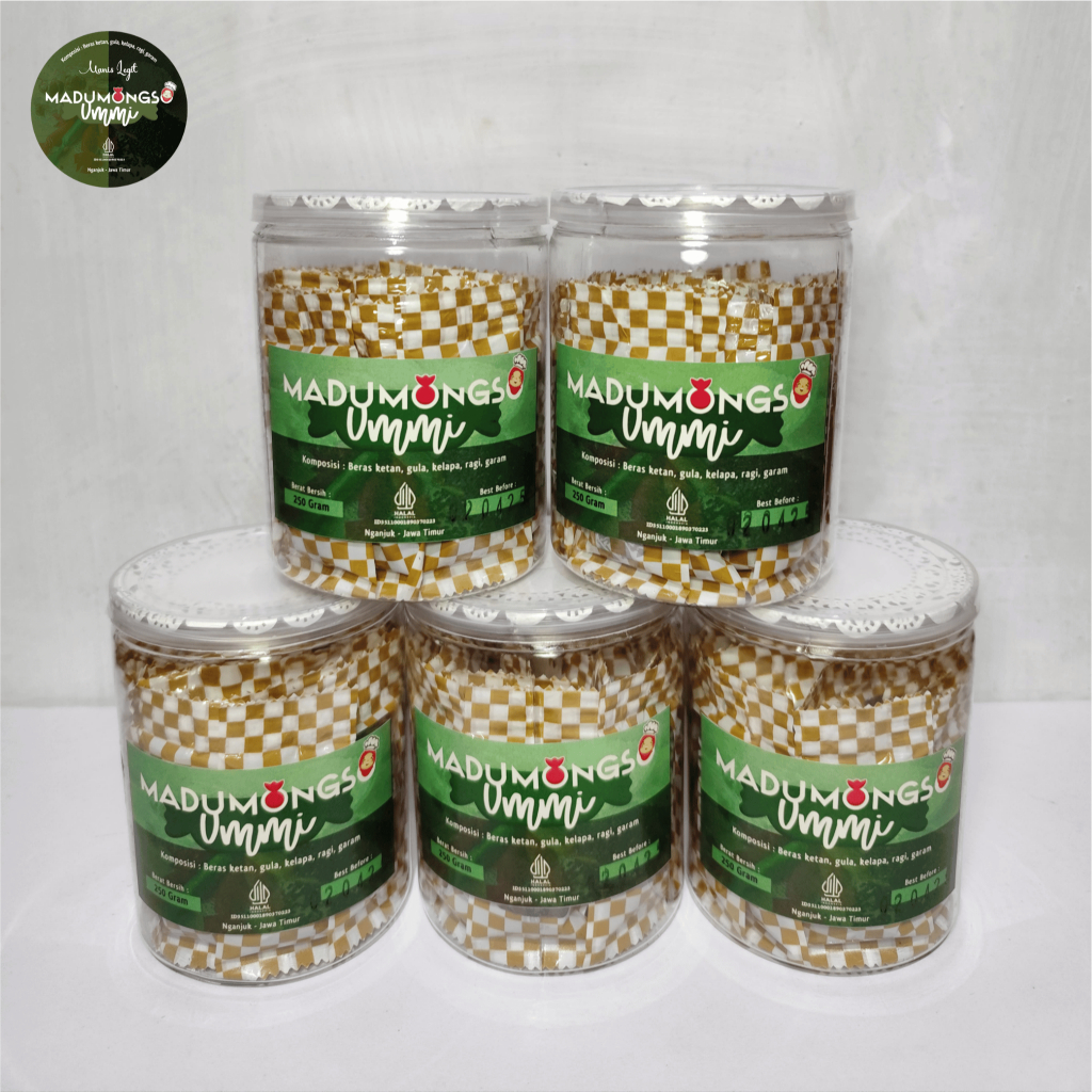 

Madumongso 250g Bungkus Plastik Permen Kemasan Toples by MADUMONGSO UMMI
