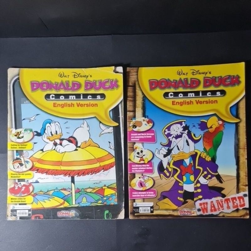 Majalah Komik Bekas - Donald Duck Comics - Bahasa Inggris