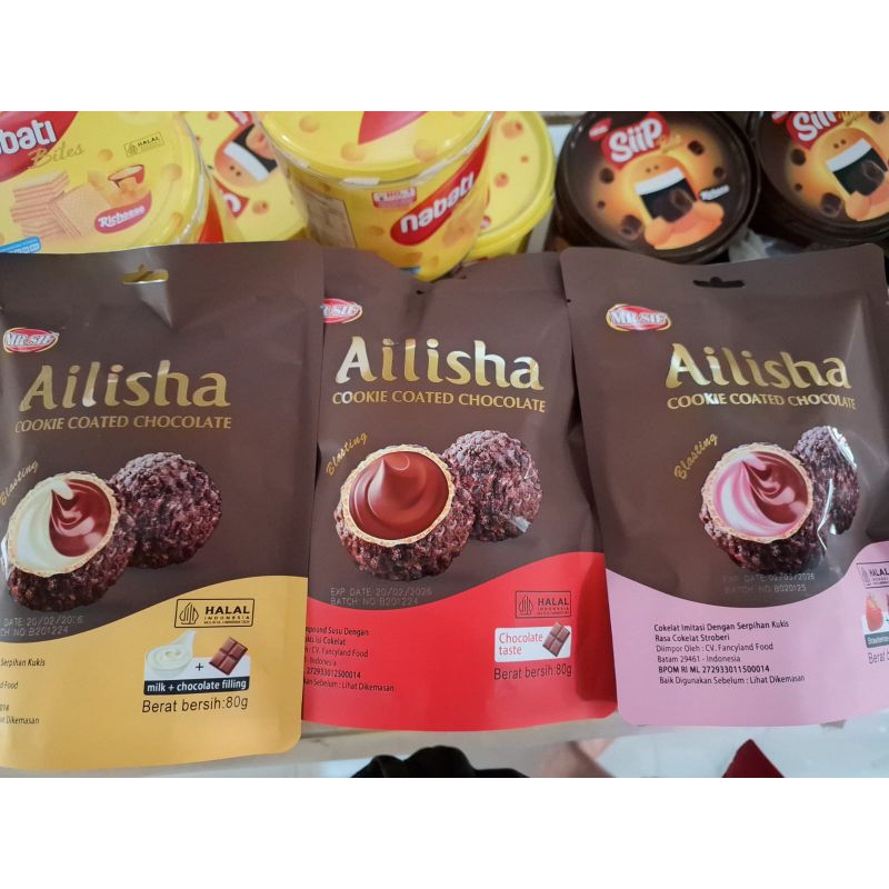 

coklat Ailisha 80gr