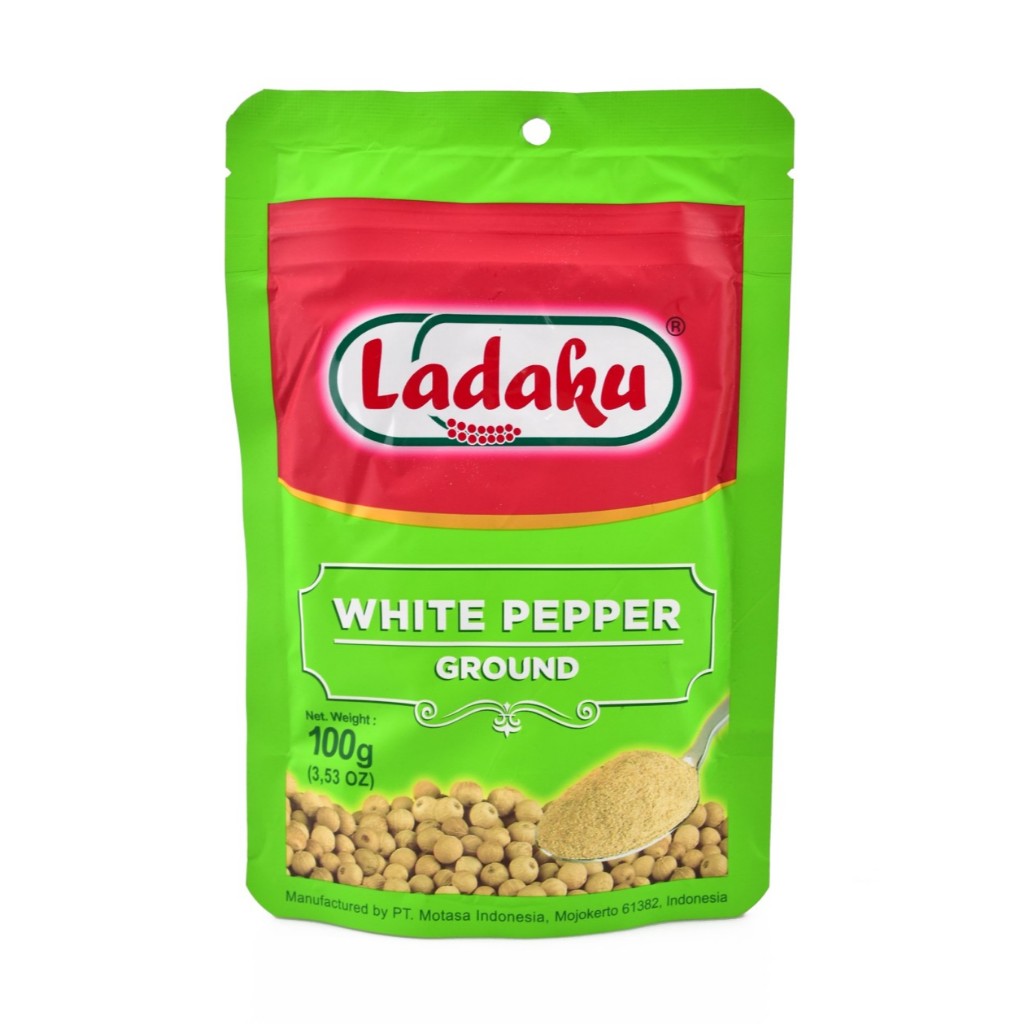 

White Pepper Powder Ladaku / Lada Bubuk Ladaku / White Pepper Grounded Ladaku - 100 Gram