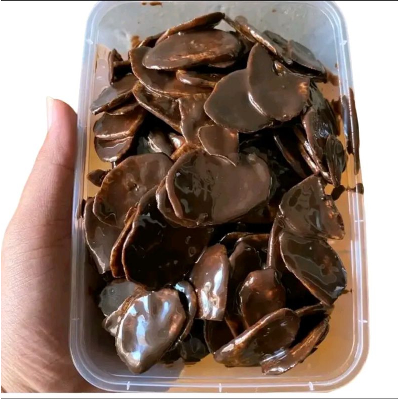 

kripik pisang cokelat renyah manis dengan 3 rasa