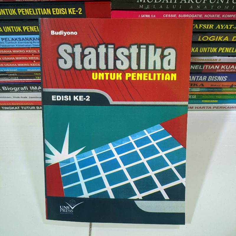 Statistika Untuk Penelitian Edisi ke 2, Budiyono