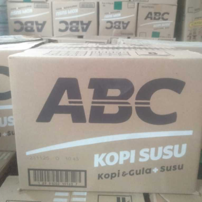 

Kopi ABC Susu (Kopi+Gula+Susu) 31g (dus)