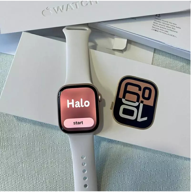 (COD) Watch S10 / S9 SmartWatch APPLE Jam Tangan Digital Pria Wanita