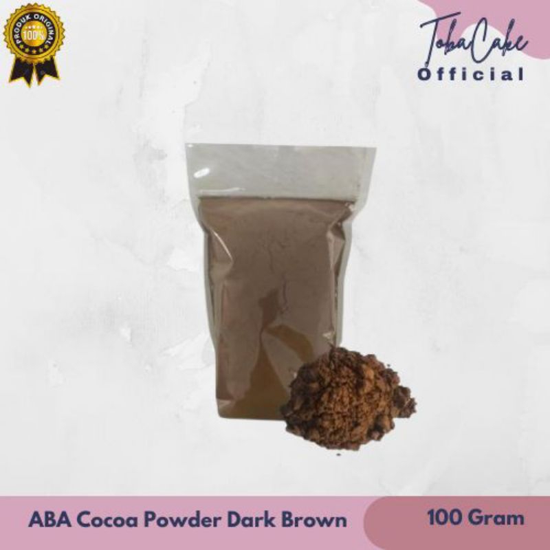 

Coklat Bubuk ABA Cocoa Powder Dark Brown 100 Gram Repack