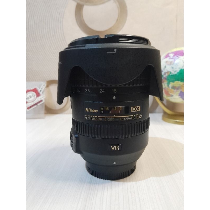 LENSA SAPUJAGAT NIKON 18 200 ED VR LIKE NEW