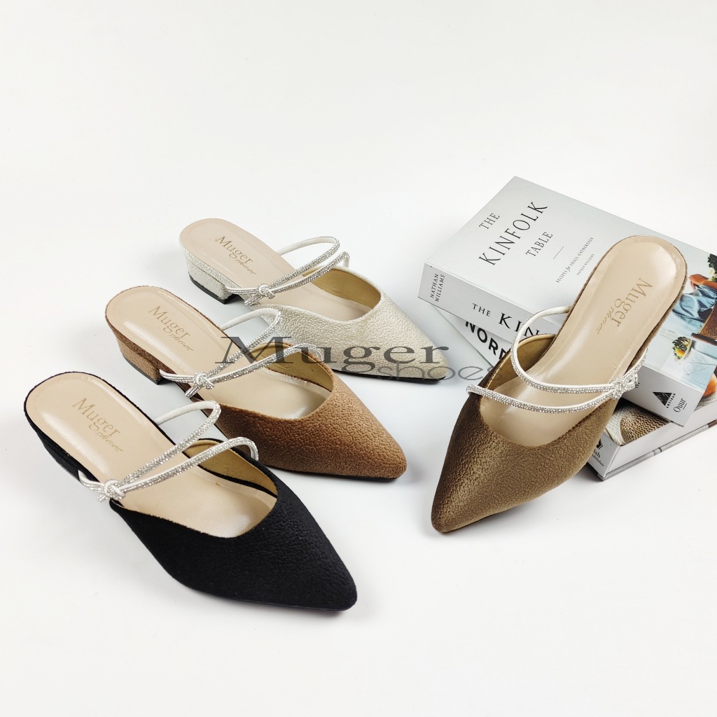 Dreza, Sepatu WAnita, Sepatu Heels/ Hak tahu 3cm Muger shoes