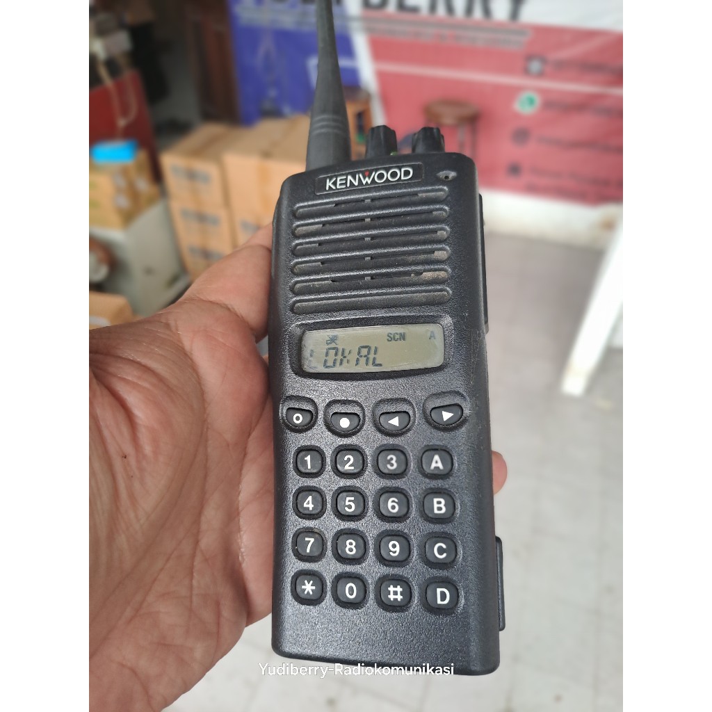 Ht Kenwood Tk-370G Normal  Mulus  Kenwood Tk 370 G Made in Singapore Frekuensi UHF 400Mhz sd 470Mhz