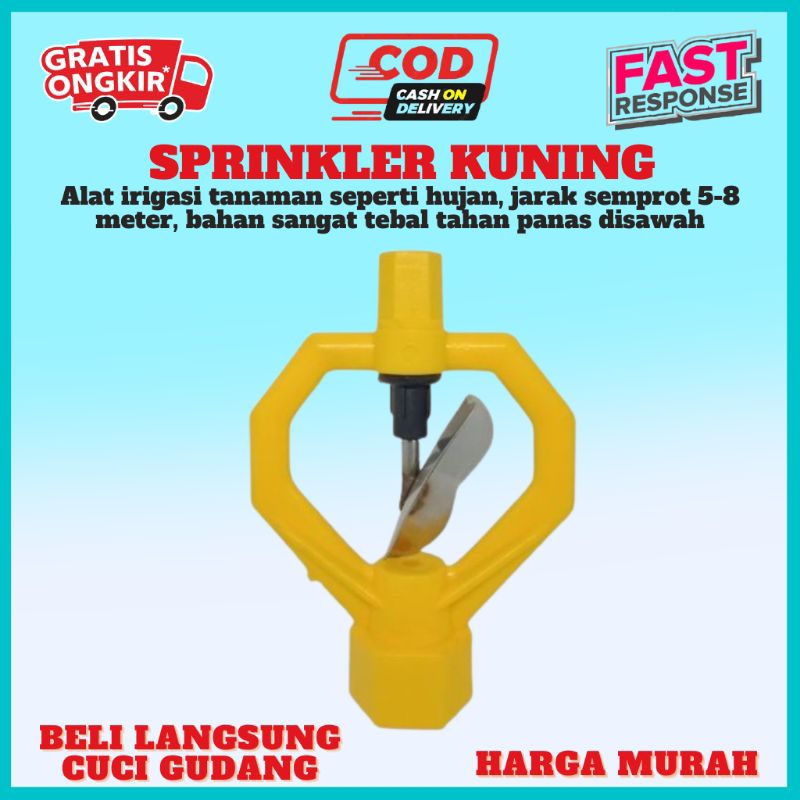KINCIR AIR KUNING VITRIASSS ( Sprinkler /sprinkle / kincir air )