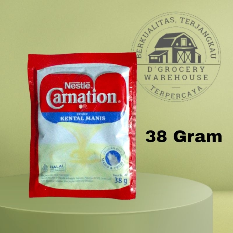 

Susu Carnation Kental Manis Sachet 38 gram