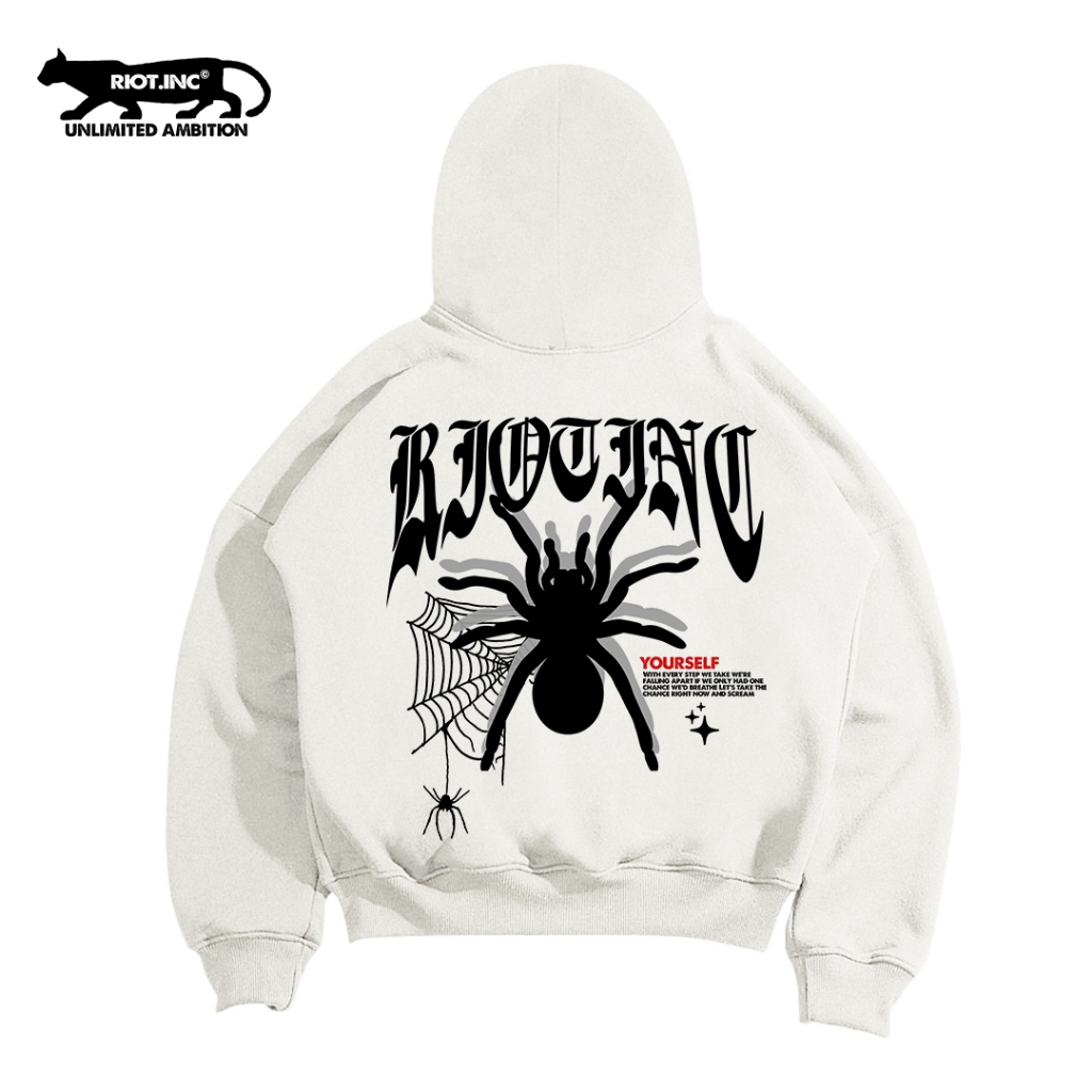 Hoodie Boxy Yourself Riot | Riot.inc | Hoodie Pria Wanita