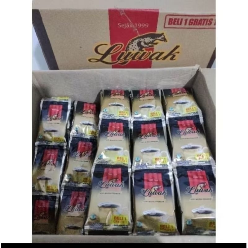 

1 dus [ 20 rtg ] Luwak kopi mini hitam