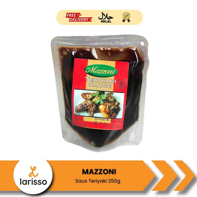 

Mazzoni Saus Teriyaki 250gr