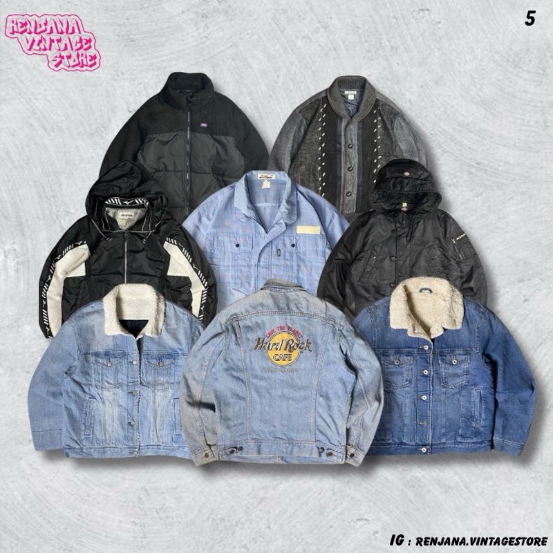 Jacket Vintage Work Windbreaker Recycle Bomber Outdoor Puffer Padded Cagoule Flight Parka Warm Casua