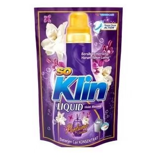 SO KLIN Liquid Detergent Violet Pouch [1600ml]