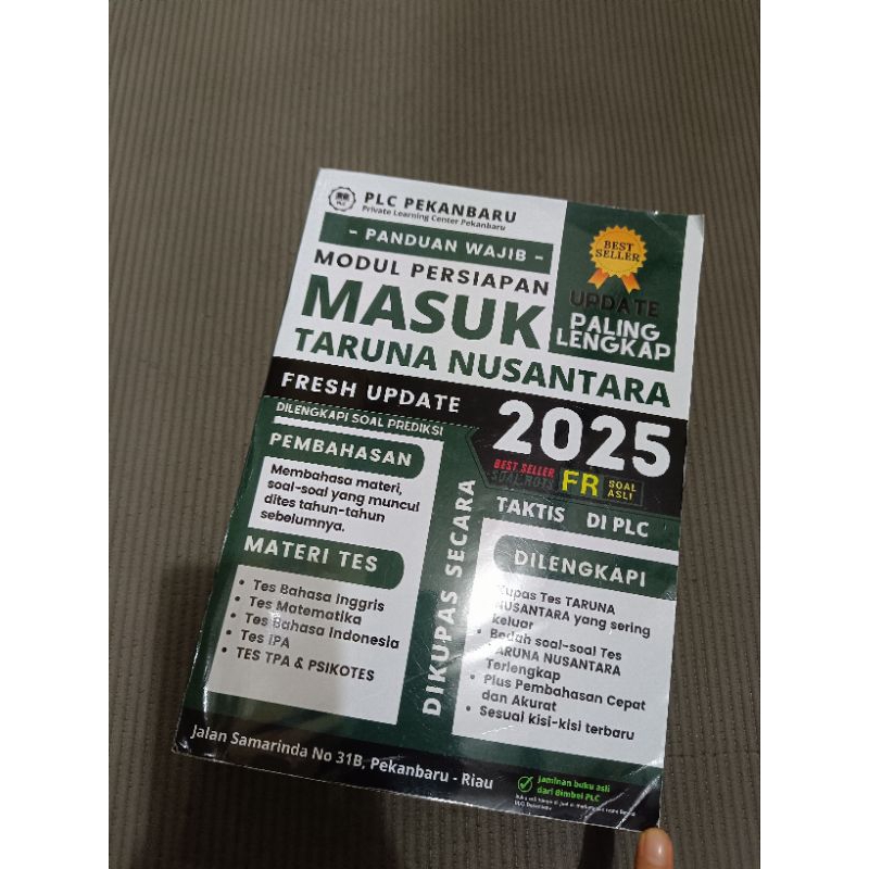 Buku Tes Taruna Nusantara