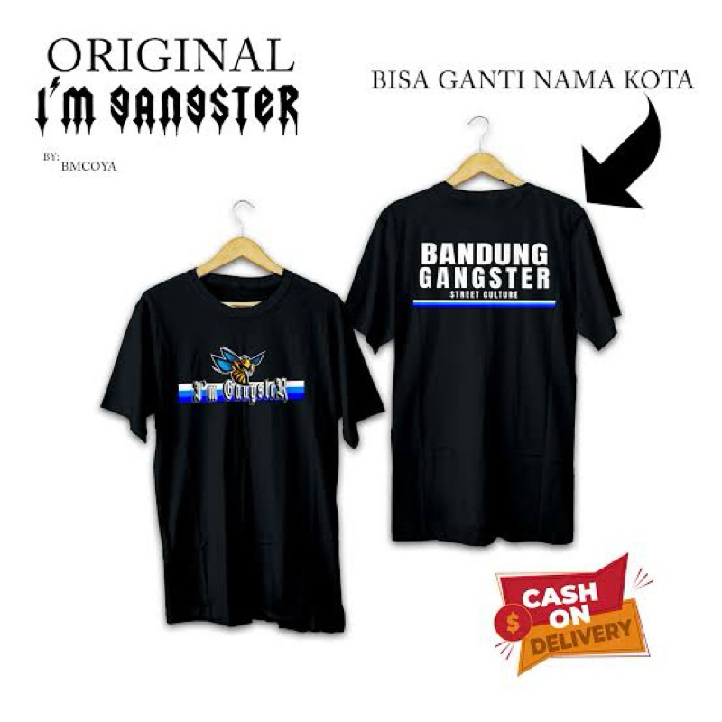 KAOS DISTRO KEREN BANDUNG GANGSTER