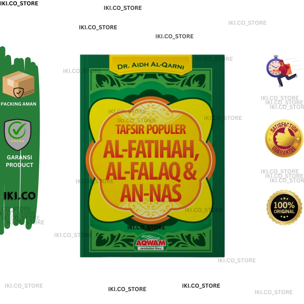 Buku Tafsir Al-Fatihah, Al-Falaq, An-Nas Lengkap Dengan Penjelasanya