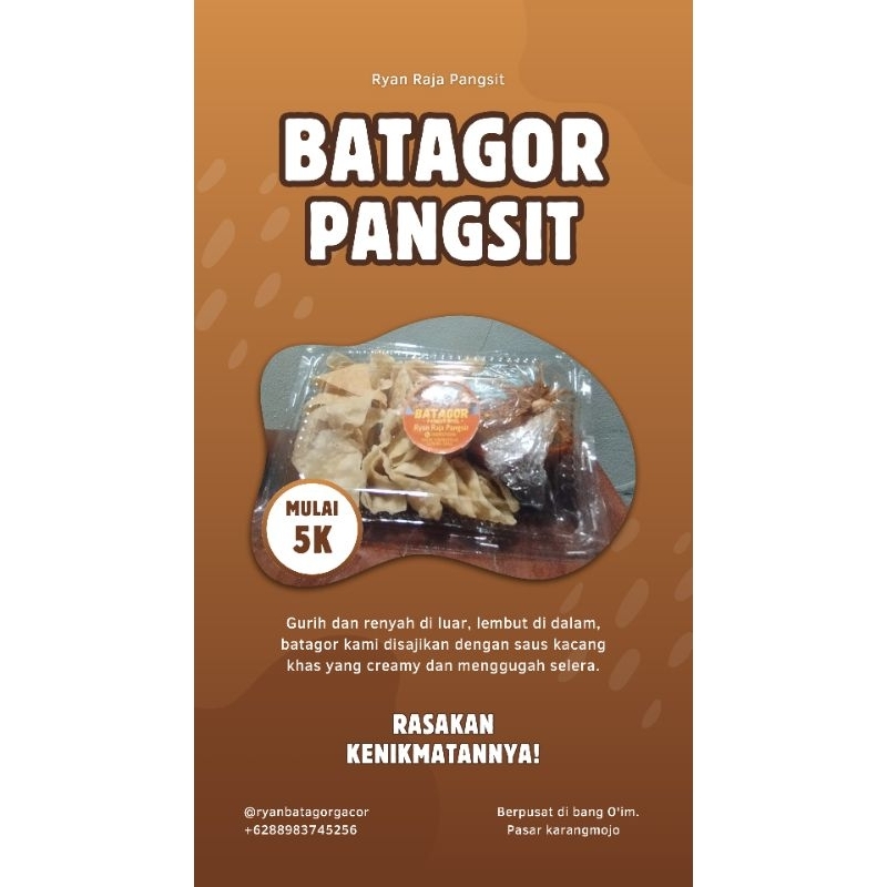 

Batagor Pangsit Nyel (Bang O'im)