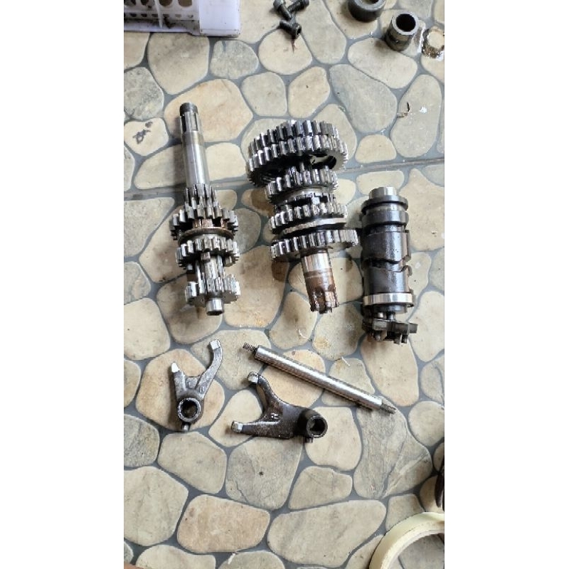 GIGI RASIO TRANSMISI JUPITER Z JUPITER BURHAN ORIGINAL FUULSET