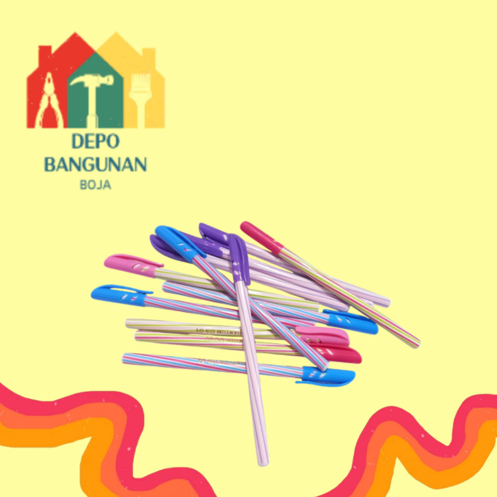 

(12pcs) Ballpoint Ulir / Pulpen Ulir