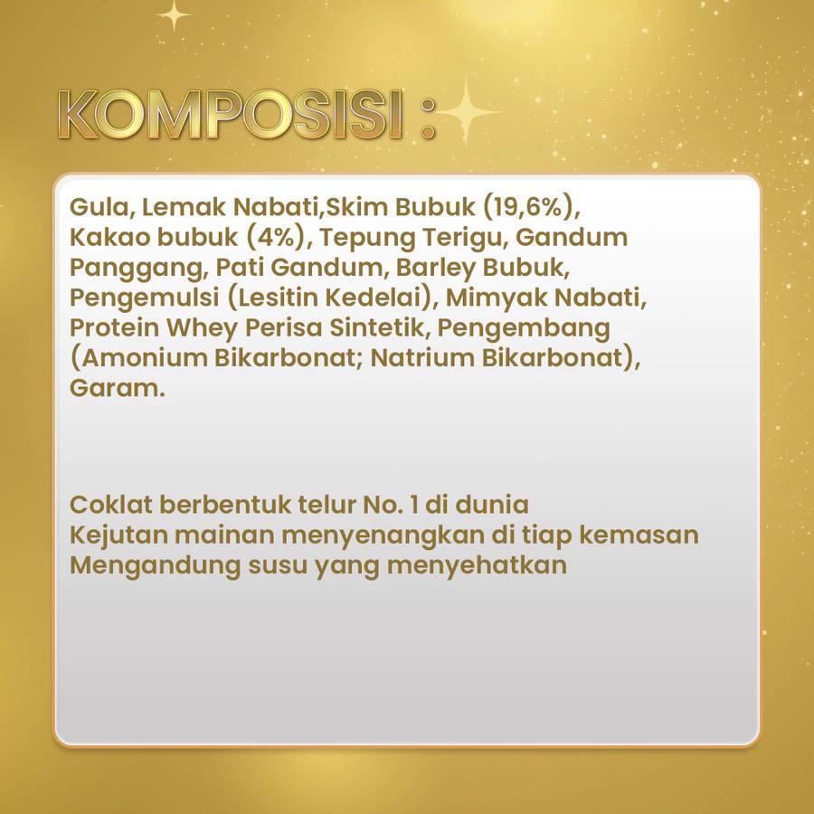 

Ay00! Kinder Joy Boys 1 Box Isi 24pcs Coklat & Mainan HALAL Exp Juli 2025