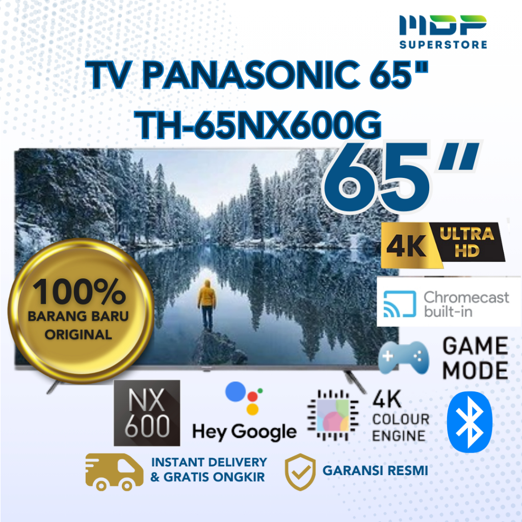 LED TV PANASONIC 65 INCH TH-65NX600G (GOOGLE TV/4K)