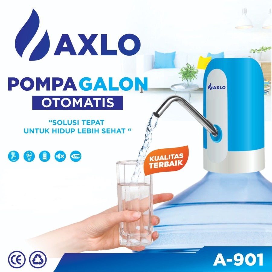 POMPA GALON AIR ELEKTRIK/POMPA GALON AQUA BATERAI