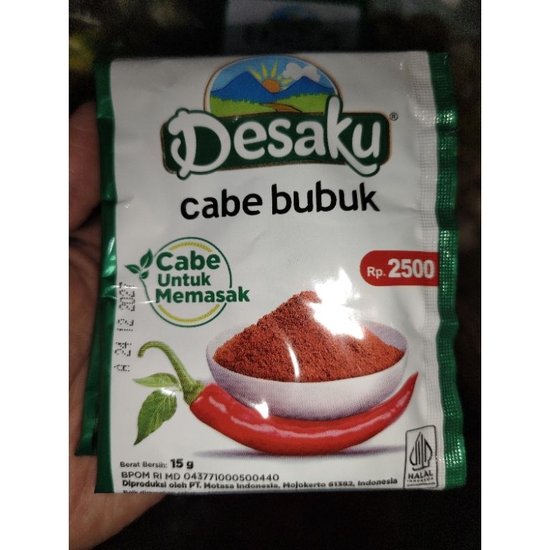 

DESAKU CABE BUBUK 1 RENTENG ISI 10 SASET