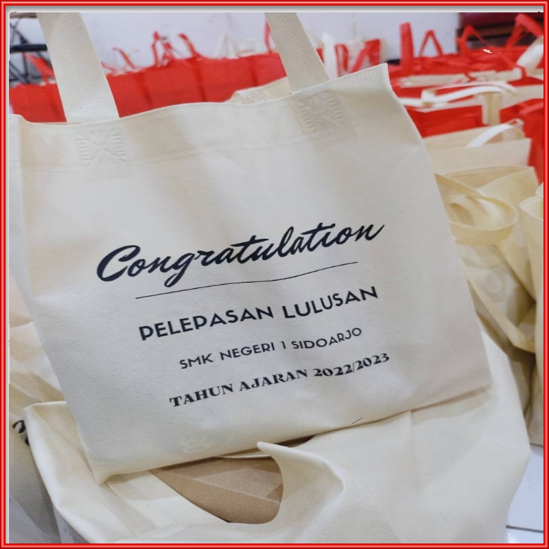Jasa Sablon Tas Spunbond | Jasa Custom Tas Spunbond