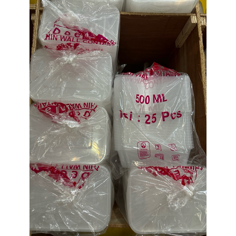 Thinwall DM/Kotak Nasi Plastik/Thinwall REC