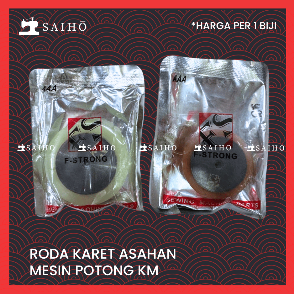 RODA KARET ASAHAN MESIN POTONG KM M146 / U146