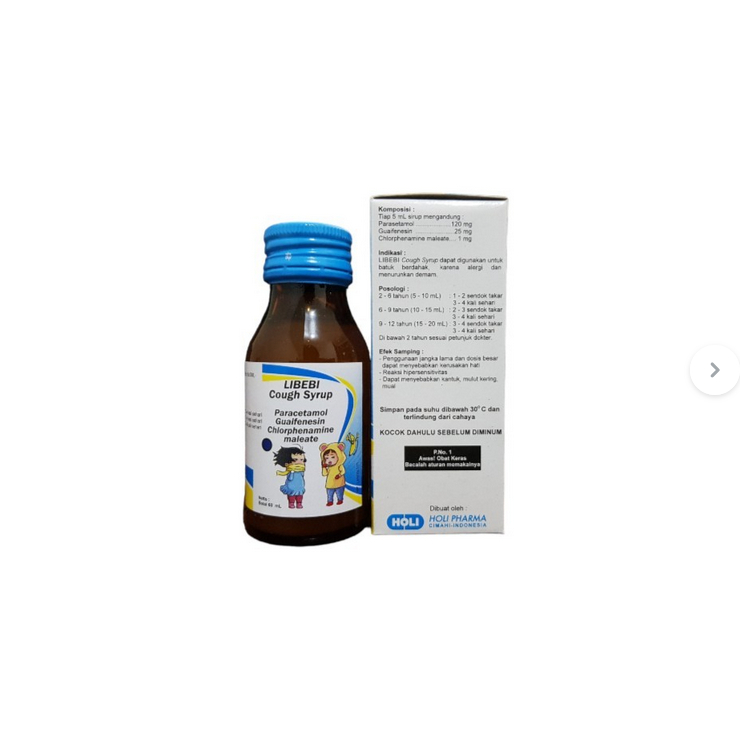 LIBEBI COUGH SYRUP ISI 60 ML BOTOL
