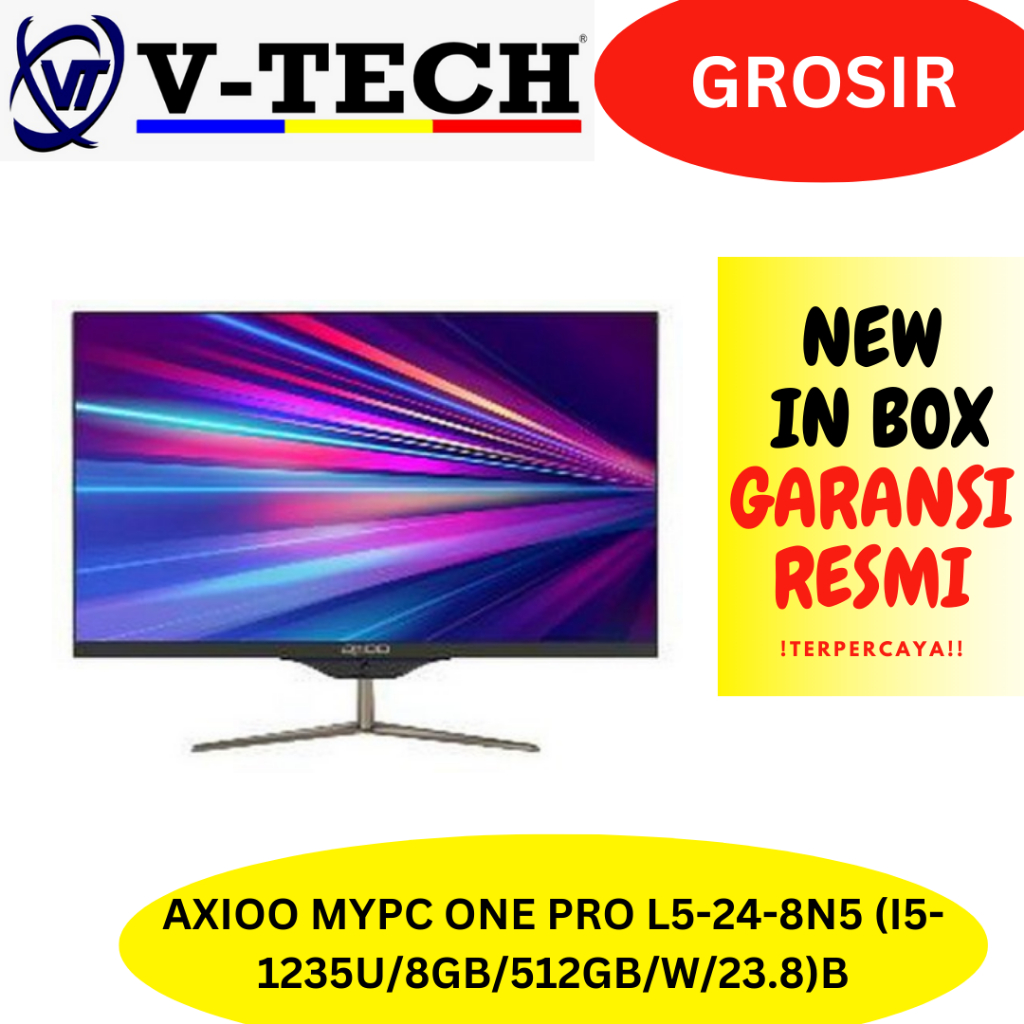 AXIOO MYPC ONE PRO L5-24-8N5 (I5-1235U/8GB/512GB/W/23.8)B