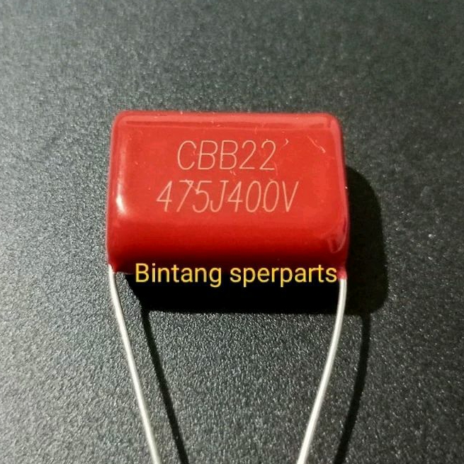 KAPASITOR MILAR 475J 400V CAPACITOR MILAR 475J 400V KAPASITOR KERAMIK 475J 400V MILAR 475K 400V