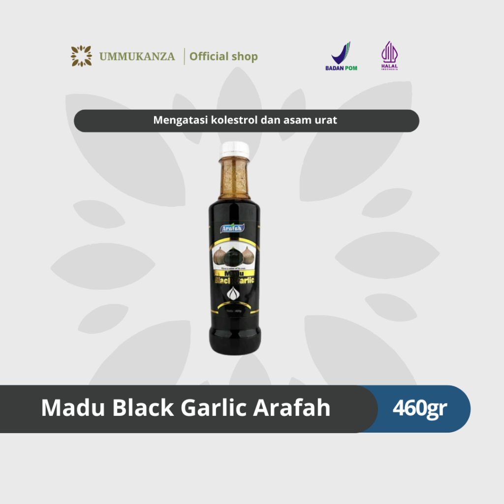 

Madu Black Garlic Arafah 460gr Mengatasi Kanker Kolesterol Diabetes Original