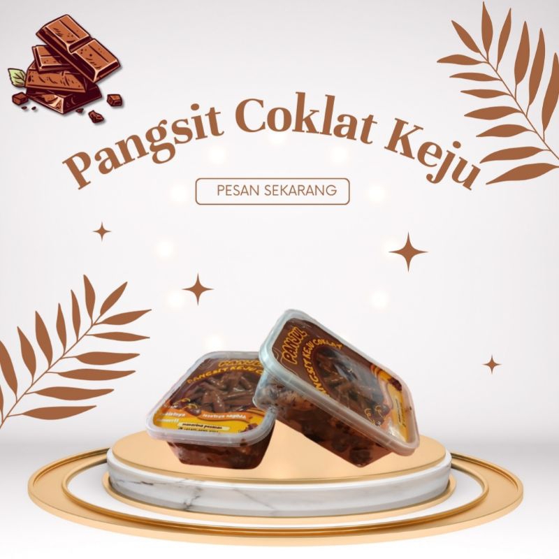 

Pangsit coklat keju